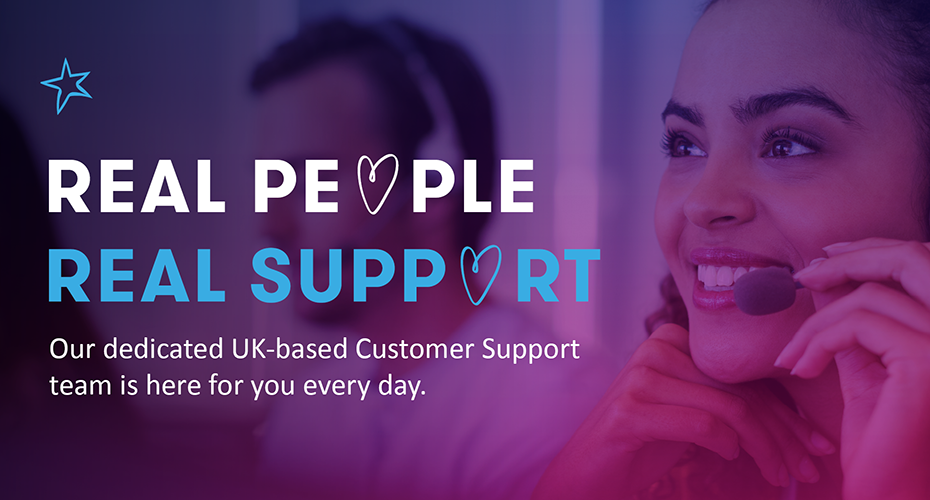 Real people, real support. Customer service week is here.