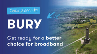 Grain is bringing Full Fibre to Bury