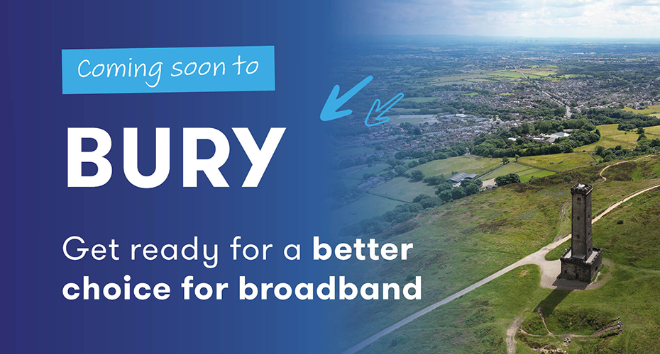 Grain is bringing Full Fibre to Bury