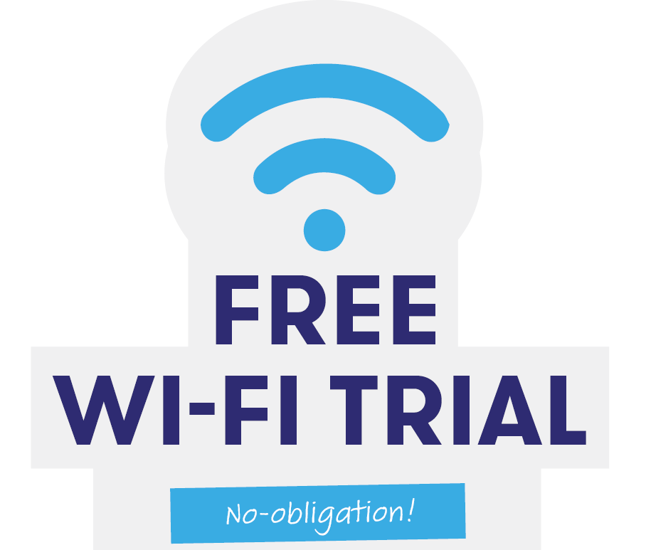 Get a no obligation free Wi-Fi trial when you move into a Grain connected property.